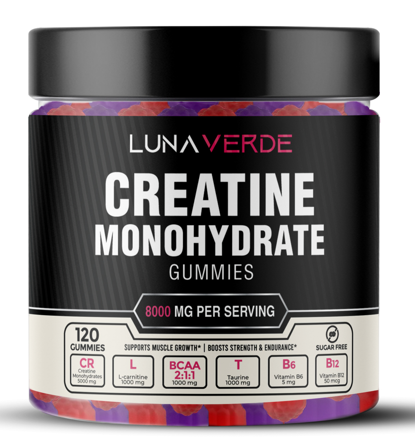 Creatine Gummies (Sugar Free)